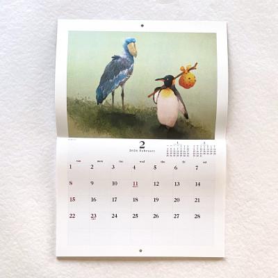 ふるさと納税 茨木市 2026菜生カレンダー キングペンギンの旅 【数量限定】 |  | 01
