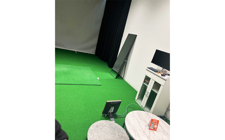 施設利用チケット 5枚 ／ ゴルフ 練習 室内ゴルフ シミュレーター トラックマン ツアーパット 弾道解析 スイング分析 パター練習 ゴルフ体験 利用チケット 1枚50分 初心者 データ練習 刈谷市 