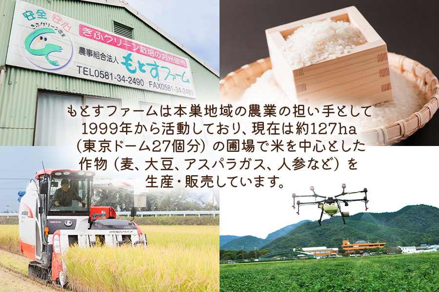 令和5年産 岐阜県本巣市産【織部の里米(R)】精米ハツシモ5kg×1袋 [1444]