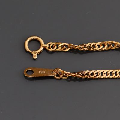 ふるさと納税 山梨市 K24純金スクリューブレスレット18cm |  | 02