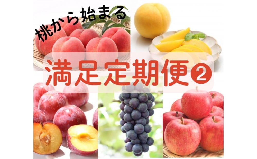 
            2026年度発送【定期便 ４回】「もも」から始まる　満足定期便＊２
          