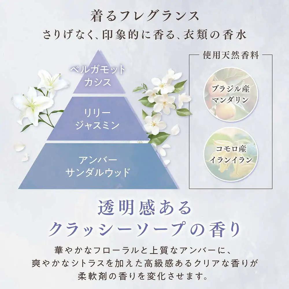 ファーファ ファインフレグランス レイヤリングウォッシュ 本体＋詰替セット（本体1個・詰替3個）[ 日用品 洗濯 洗濯洗剤 洗濯用洗剤 衣類用洗剤 ランドリー フレグランス ] 雑貨 