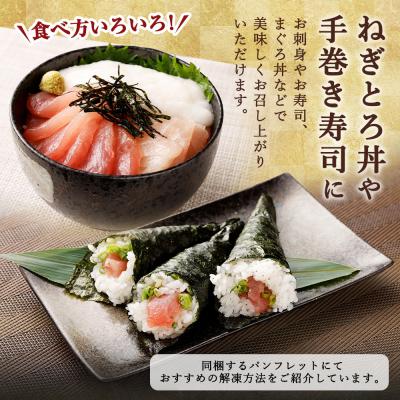 ふるさと納税 室戸市 厳選トロビンチョウ鮪500g以上 |  | 02