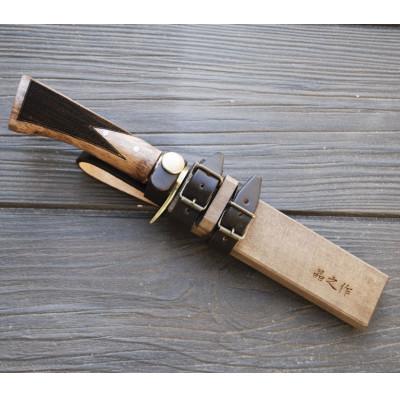 ふるさと納税 南国市 土佐鍛 焚火渓流鉈105(小)【真鍮ツバ輪】 |  | 03