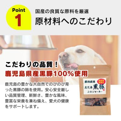 ふるさと納税 久留米市 産地直送 鹿児島 黒豚ふわジャーキー 20g×30袋(久留米市) |  | 01