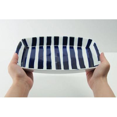 ふるさと納税 長崎県 【波佐見焼】18.5×25.5cm深みのある鉢modeいち 117094 |  | 02