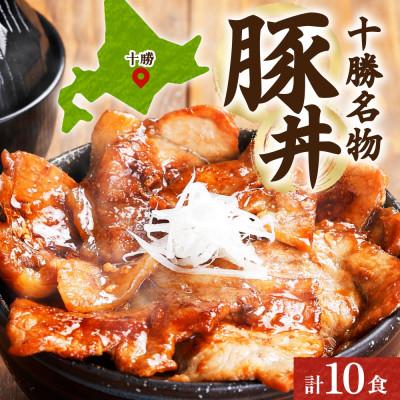 ふるさと納税 帯広市 十勝 豚丼の具(5パック/計10食分)焼くだけ 食べきりサイズ 北海道産豚肉使用 北海道 帯広市