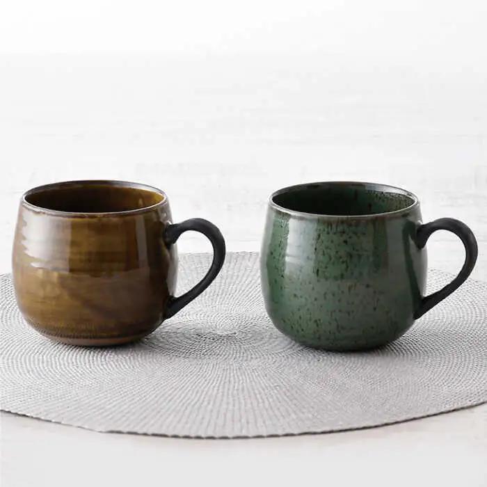 【波佐見焼】マグカップ 2色セット （織部・伊羅保） 食器 皿 【ROXY】 [SB116]  波佐見焼