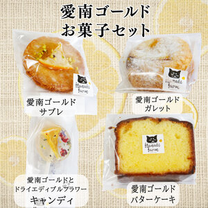 愛南ゴールド お菓子4種セット 愛南ゴールド 焼き菓子 バターケーキ キャンディ ガレット サブレ 果実ジュース 果実ゼリー 愛南ゴールド 甘夏 ポンカン みかん 蜜柑 果物 柑橘 フルーツ ゼリー 