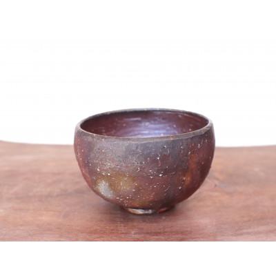 ふるさと納税 上島町 備前焼　茶碗(桐箱付き・一点もの)ty-032