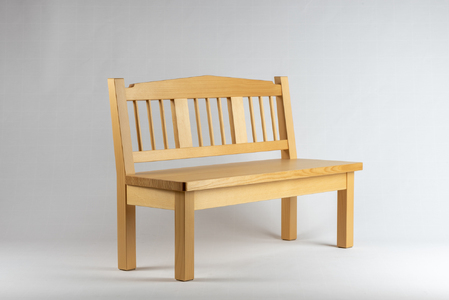 えぞまつのミニベンチ ベンチ 椅子 イス 物置台 蝦夷松 エゾマツ 木 木製 オケクラフト