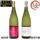 【ふるさと納税】清酒ちえびじんセット（純米酒・純米吟醸山田錦 1800ml各1本）【中野酒造】 日本酒 飲み比べ 一升瓶 1.8l ギフト 贈答 ＜110-007_6＞