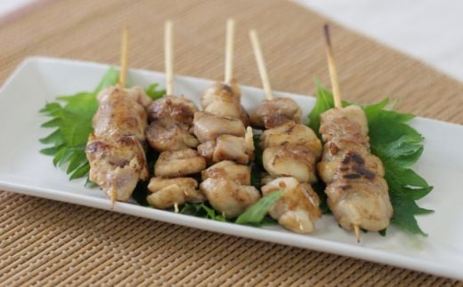 国産鶏肉 あべどり 冷凍焼き鳥 もも串 50本入り 青森県 三戸町 CJ-25-004