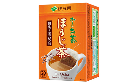 131-17　おーいお茶エコティーバッグほうじ茶20袋×10