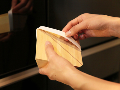 木製の冷凍ご飯容器　枡のおひつ「COBITSU」（こびつ）※お一人様4個まで