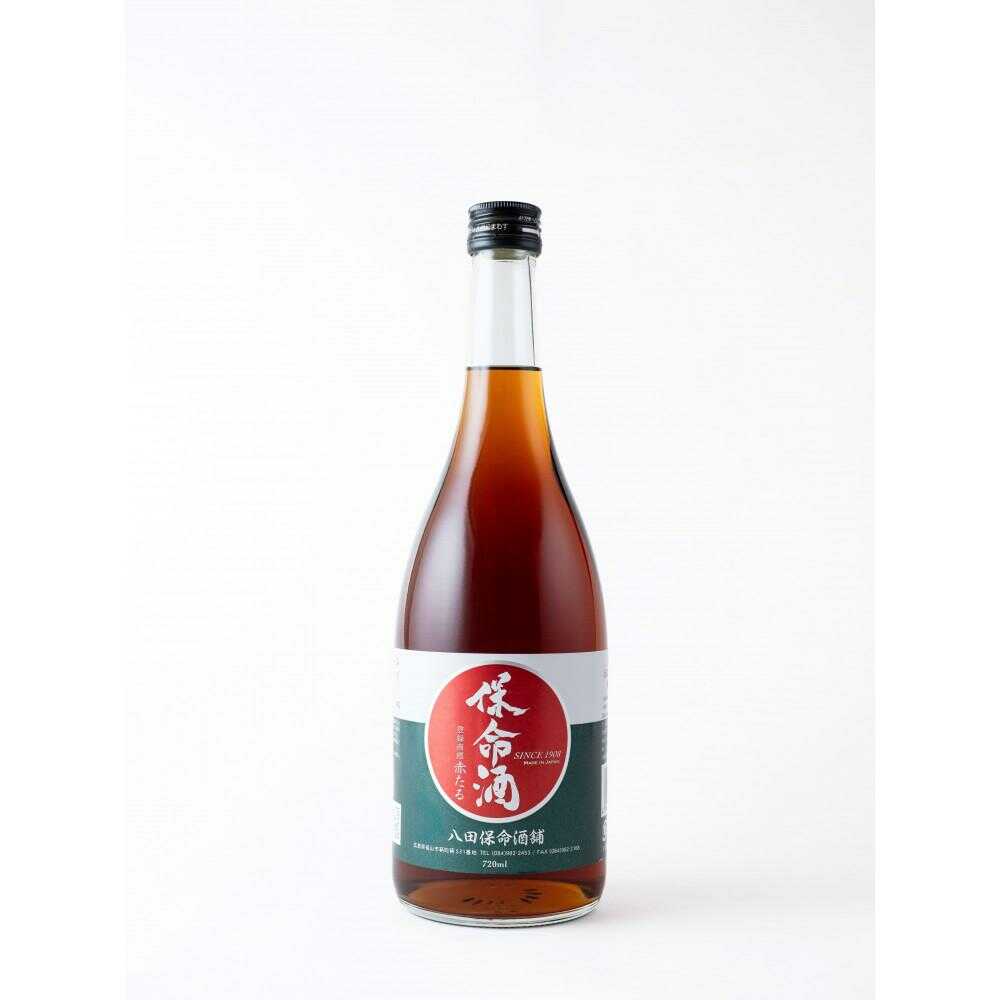 【ふるさと納税】【お中元対象】お酒 赤たる保命酒　緑ラベル 720ml 広島県福山市/八田保命酒舗 お酒 さけ 漢方酒 漢方 ハーブ 酒[BAET002]
