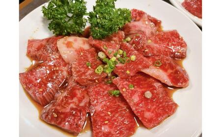 【定期便全6回】博多和牛A4ランク以上焼肉用タレ漬550g　　　