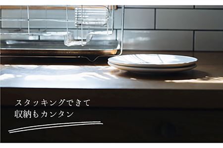 【波佐見焼】デルフト皿 プレート 18cm 白マット釉 2枚セット 食器 皿 【イロドリ】 [KE25]