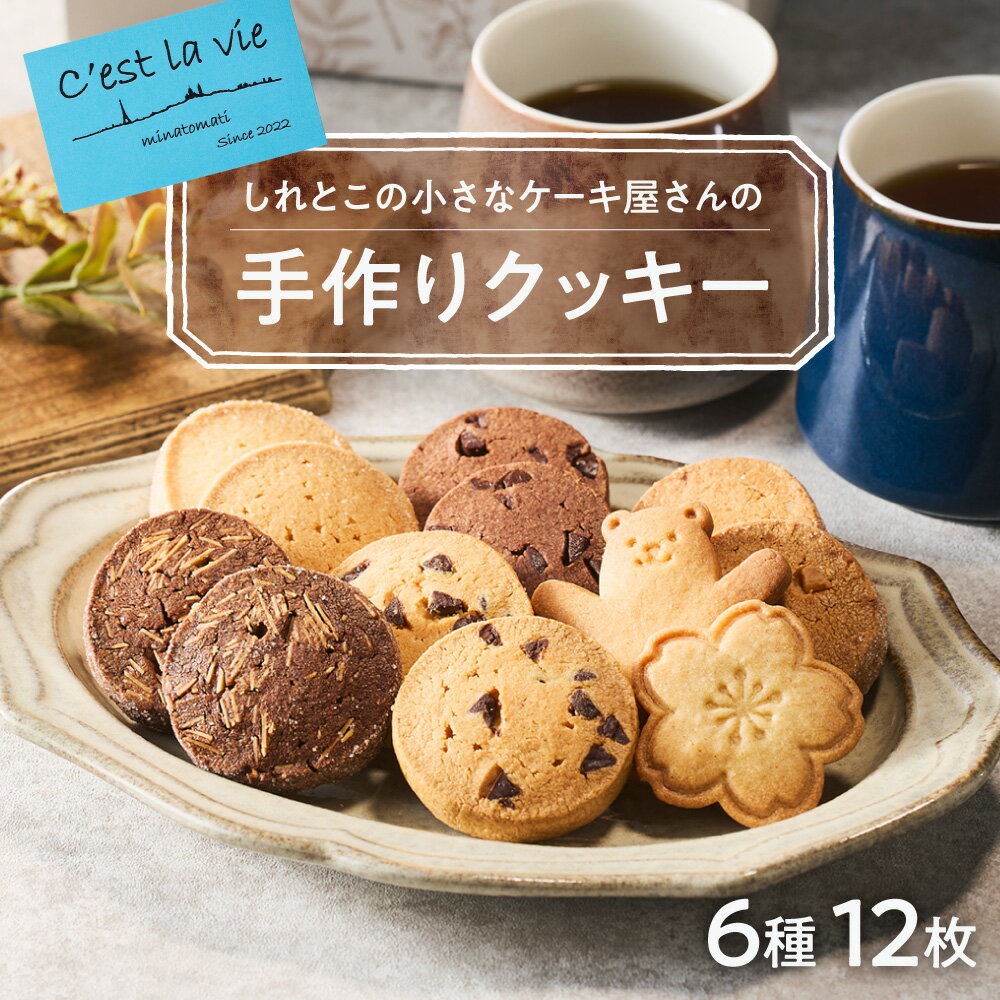 【ふるさと納税】北海道斜里町クッキー6種類詰め合わせ【配送不可地域：離島・沖縄県】
