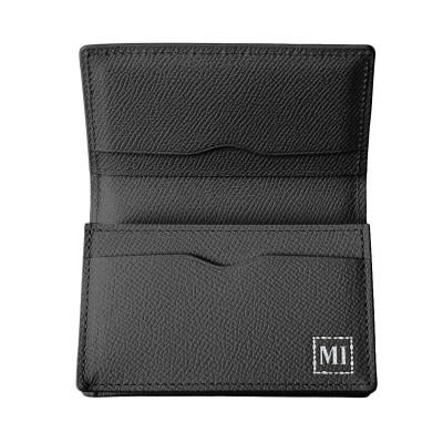 ふるさと納税 豊岡市 豊岡財布 名刺入れ 本革名刺ケース WMS01NC ブラック |  | 01