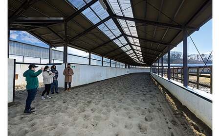 月1回限定開催 ノーザンファーム天栄見学ツアー ペア招待 （2026年6月分） ※記念品無しプラン UMAJO 期間限定 東北 福島県 天栄村 競馬 ノーザン 応援 思い出 記念 F21T-393