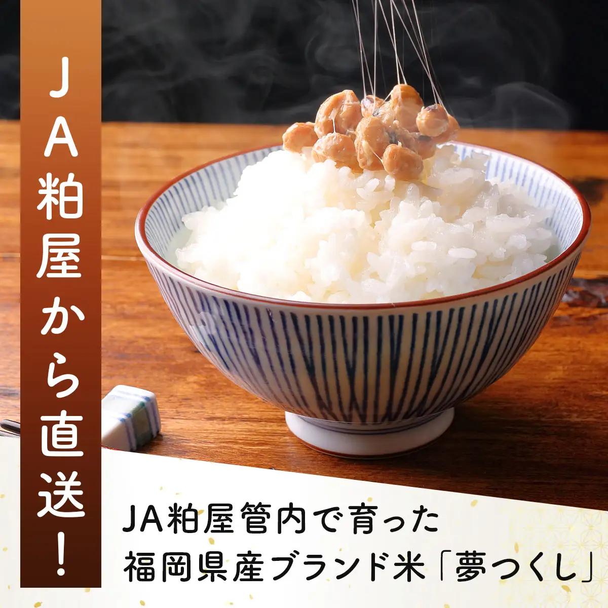 令和7年産 かすやそだち米「夢つくし」精米 5kg【KN001】