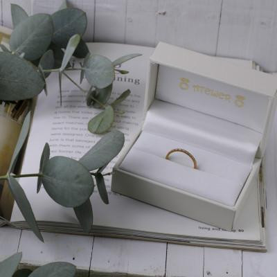 ふるさと納税 飯塚市 スイートテン　ダイヤモンド　指輪　K18YG　mai |  | 02