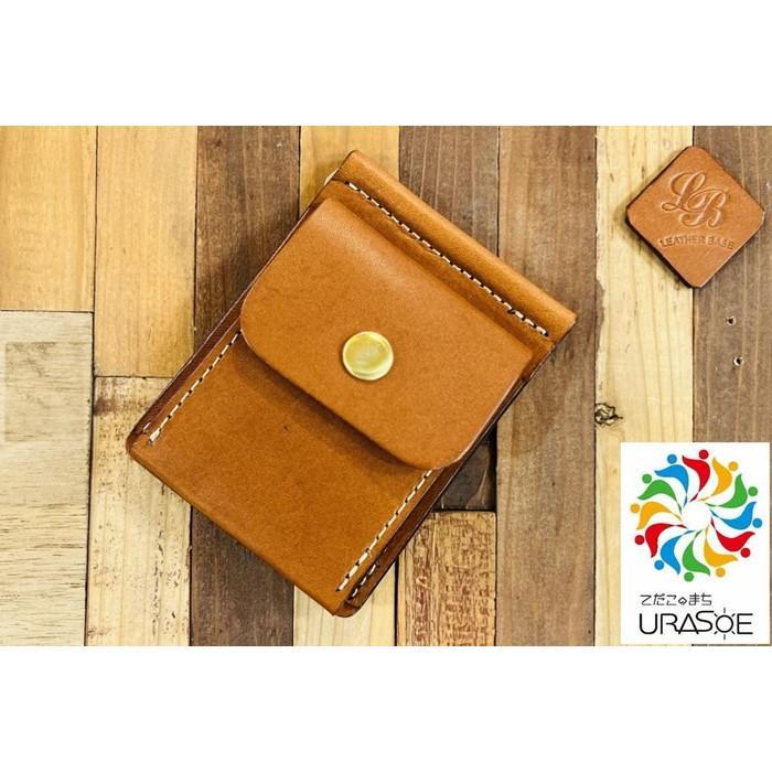 【レザーベース】マネークリップ（チョコ） | 栃木レザー 札ばさみ コインケース 革製品 革小物 レザー おしゃれ ビジネス ギフト 贈り物 日用品 人気 おすすめ 送料無料