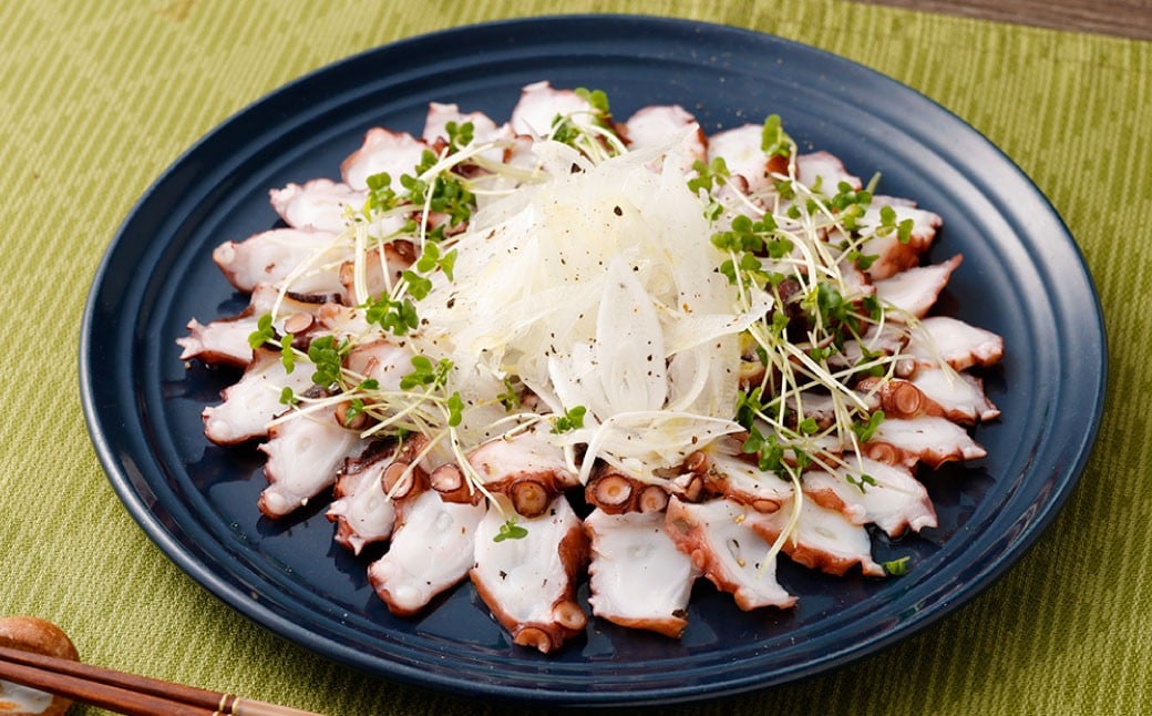 潮の恵み 茹でダコくるっと足 1杯（800g程度）