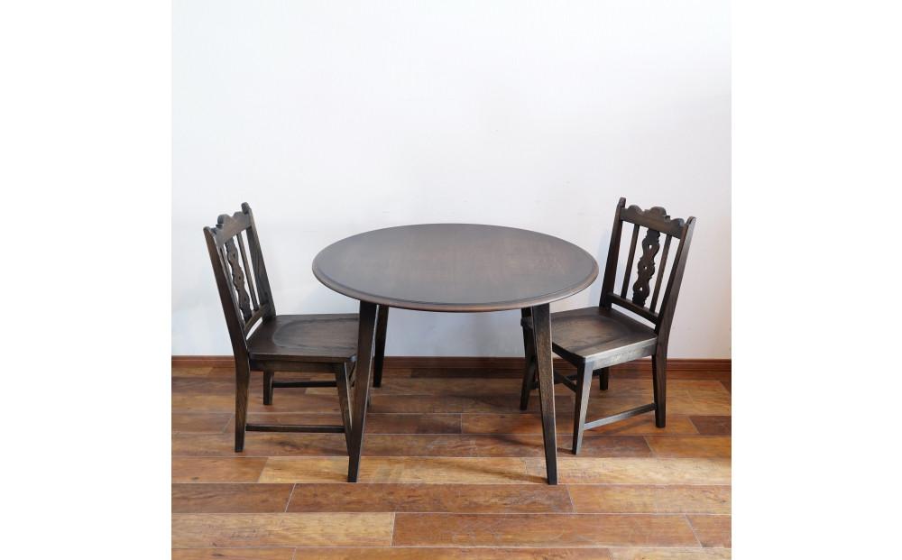 スカシ型板天ダイニングチェア