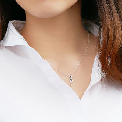 ふるさと納税 大磯町 未来天使　ネコダイヤモンド　ネックレス |  | 02