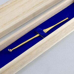 純金耳かき 24金 ダイヤモンド 24k 高級 贈答 桐箱 ギフト 純金|230830103dk24 SWAA138