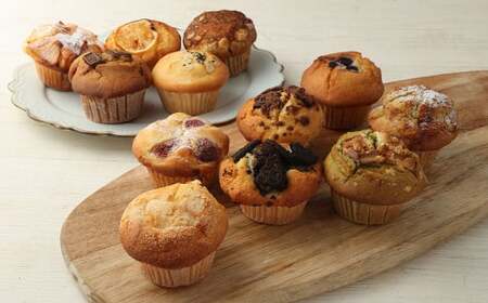 【3回定期便(1・5・9月発送)】マフィン 8個セット　手作りスイーツ
