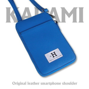 ラフテール【karami 空身】スマートフォンショルダー　瑠璃色(ネイビー)　　_装飾品・工芸品  鞄・バッグ かばん カバン_【1525254】