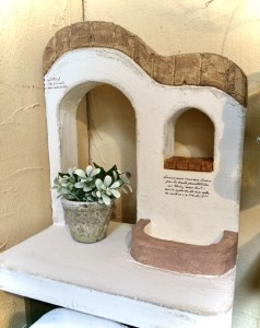 ガーデニング 雑貨 多肉が植えられるプチ花壇のアーチスタンド＜Moon Rabbit＞