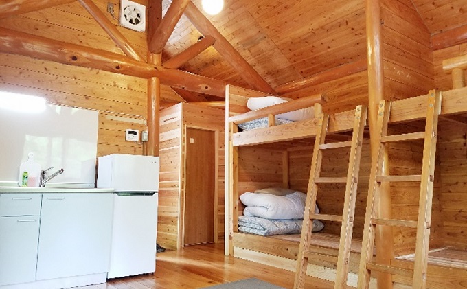 OutdoorFunキャンプフィールド ログキャビン利用券 1枚
