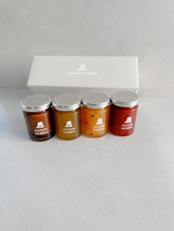 【ふるさと納税】MAISON WENIKOのコンフィチュール4本セット MAISON WENIKO 奈良県 奈良市 なら 20-018