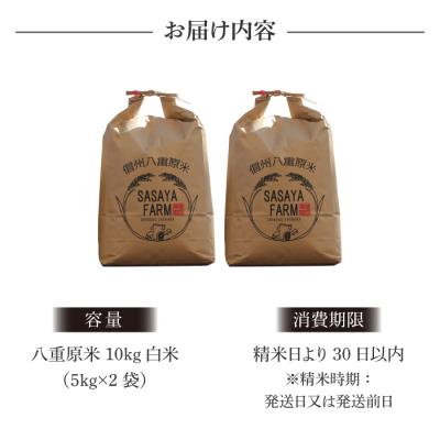 ふるさと納税 東御市 令和7年新米受付!八重原米 白米【10kg】(5kg×2袋)※2025年10月以降順次発送|笹屋農園 |  | 02