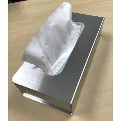 ふるさと納税 栃木市 ステンレスティッシュケース　S |インテリア BOX リビング ダイニング スタイリッシュ |  | 01