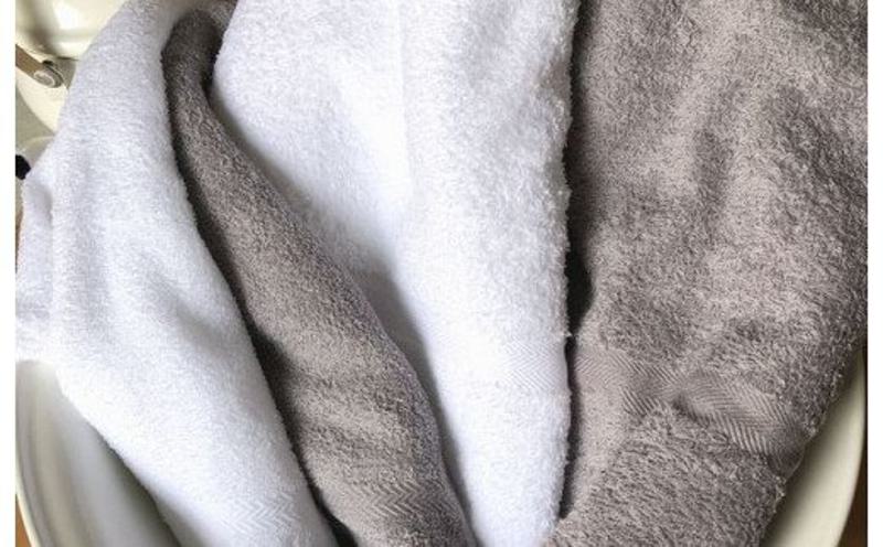 泉州タオルＪＯＹバス＆フェイス４枚セット（シトロンイエロー）【泉州タオル 国産 吸水 普段使い 無地 シンプル 日用品 家族 ファミリー】 099H3646