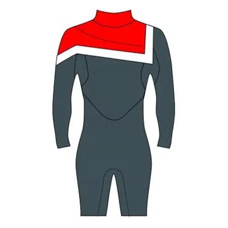 【春夏用】SABALLER　ウェットスーツ　SLANT ZIP　LS スプリング　フルオーダー【1690823】