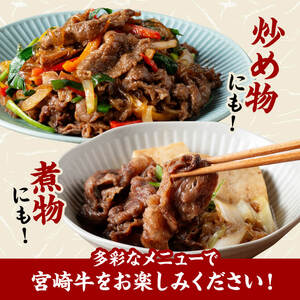 宮崎牛 切り落とし2kg（500g×4パック） 【 国産 宮崎県産 黒毛和牛 】