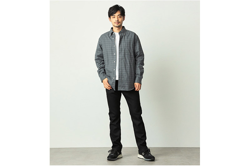 EDWIN ジャージーズ レギュラーストレートパンツ  スタンダードモデル【M・ブラックデニム】JMH03-101-M [ジーンズ エドウイン エドウィン デニム メンズ パンツ]