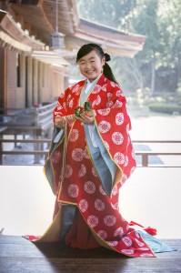 平安時代風 女の子衣装体験(身長93cm～120cm)1名様分 [RE003] 