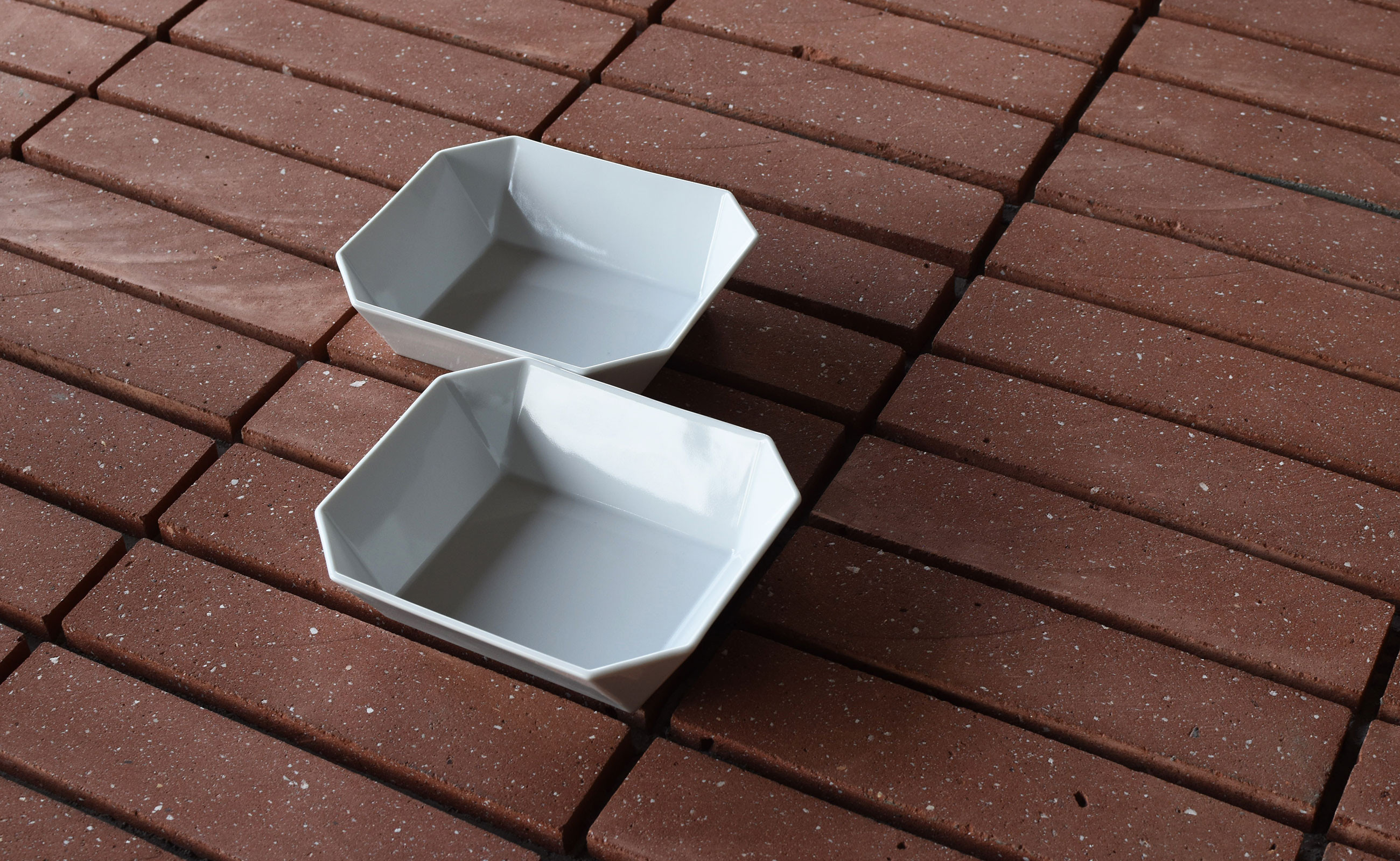 
            1616/ TY Square Bowl 150 White 2個セット【1616/arita japan】有田焼 器 食器 鉢 小鉢 スクエア ボウル ホワイト シンプル A18-144
          