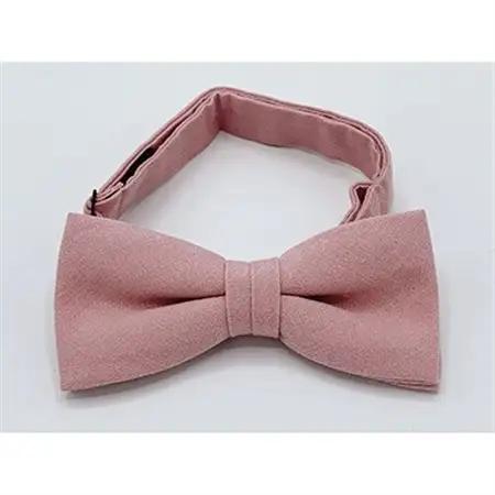 クラバットユキジ製　デニム蝶ネクタイ(ローズピンク)_装飾品・工芸品 ネクタイ・ベルト 服飾小物 _【1095844】