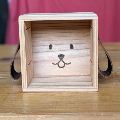 ふるさと納税 河内町 pochi　杉のわんこ(まじめ)