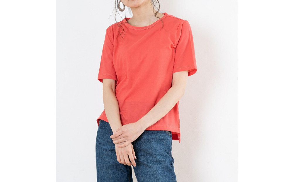 レディースカットソー 半袖 ローズピンク M 312011_CS002VC04