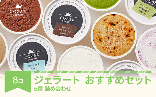 ジェラート おすすめ 8個 セット 手作り アイス 国産 詰め合わせ cb-gesxx8
