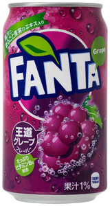 【コカ・コーラボトラーズジャパン株式会社】ファンタ グレープ　350ml缶　1ケース24本入り